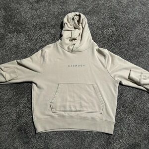 YOUNG LA REVERSED LOGO HOODIE